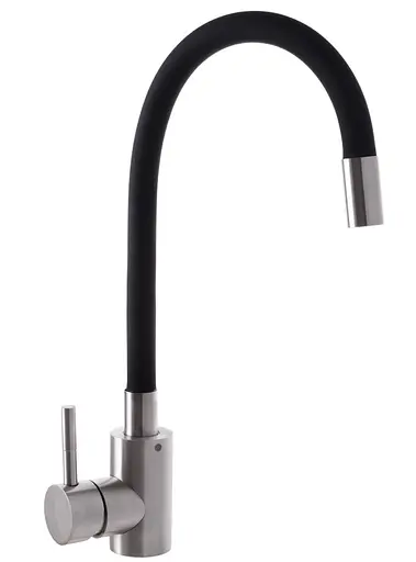 Змішувач для кухні Mixxus SUS 011 з силіконовим виливом SS2798 - фото 1