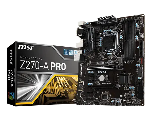 Материнська плата MSI Z270-A PRO LGA 1151v1 (Z270-A PRO) Б/В - фото 5