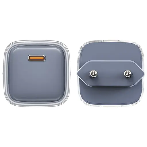 МЗП Acefast A53 Sparkling series PD30W GaN (USB-C) Mica gray - фото 3