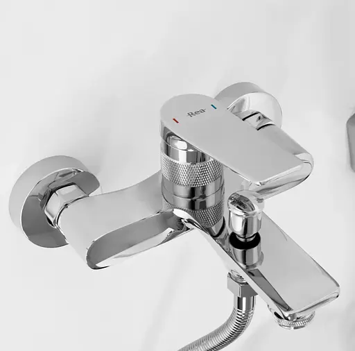 Смеситель для ванны Rea Viral настенный хром REA-B2021 Хром - фото 4