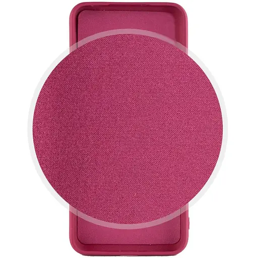 Чохол Getman TPU Liquid Silk Full Camera для Xiaomi Redmi A3 Бордовий/Marsala - фото 3