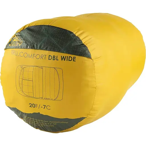 Спальник Kelty Tru Comfort Doublewide 20 Yellow (1012-35417123-DWOOL) - фото 6