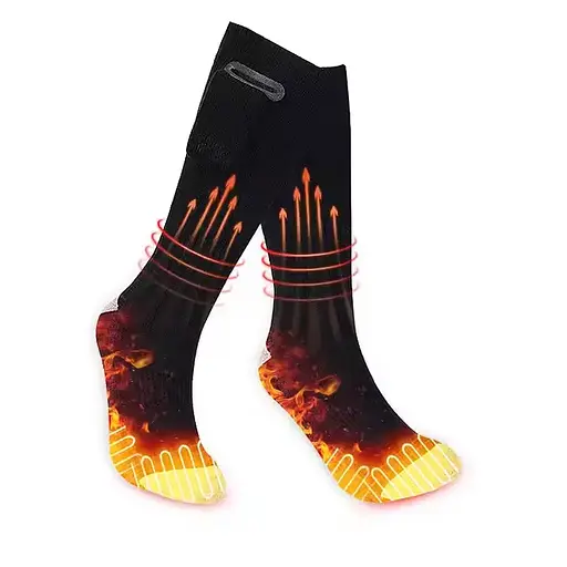 Шкарпетки з підігрівом ZBHSWZ01 без блоку живлення 38-44р. (Чорні)