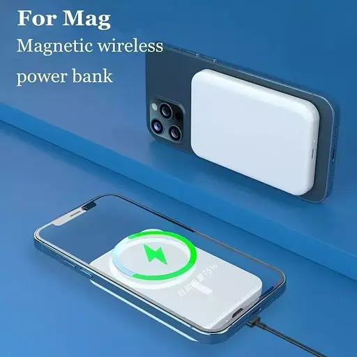 Магнітний УМБ Power Bank Battery Pack MagSafe 4000 mAh - фото 5