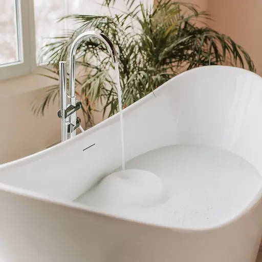 Ванна акриловая отдельностоящая Rea Ferrano 180x80 whte REA-W0098 Белый - фото 5