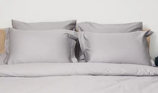 Набір наволочок Moon&Star Satin Premium Smoke 40х40 см 2 шт - фото 1