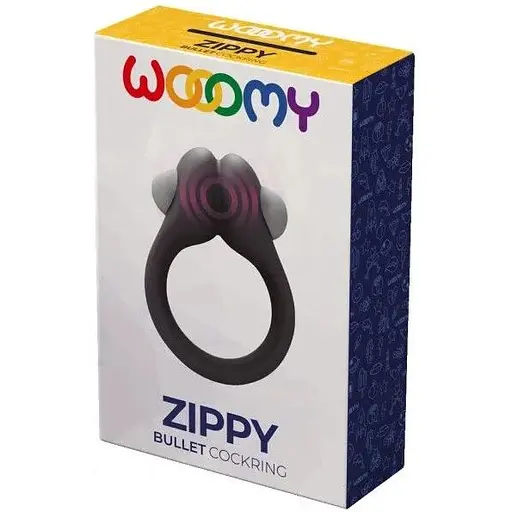 Ерекційне віброкільце Wooomy Zippy - фото 4
