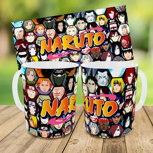 Набор: детская сумка-бананка+кружка Аниме Наруто 32х15см,бананка для мальчика через плечо на подарок (00879) - фото 3