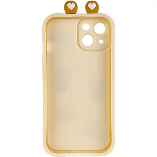 Чохол Epik TPU Toys Case with Ears для Apple iPhone 14, 6.1 Sand - фото 3