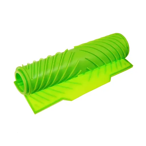 Силіконовий килимок для сушіння посуду зі зливом підставка-килимок для мокрого посуду 39х25 см, Kitchen Master 86142 - фото 4