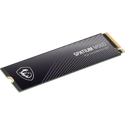 Накопитель SSD MSI m.2 NVMe 2TB Spatium M560 PCIe 5.0 x4 3D NAND TLC (S78-440Q940-P83) - фото 2