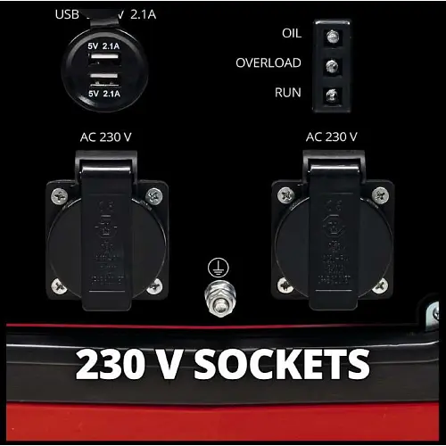 Генератор Einhell TC-IG 2000 (2 кВт) - фото 5