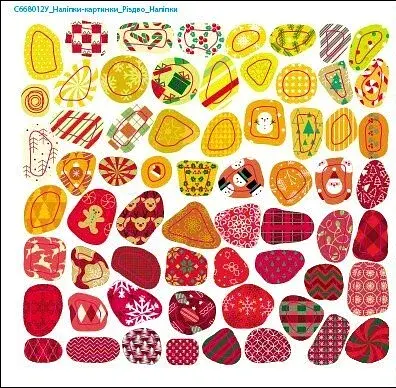 Наліпки-картинки. Різдво - фото 2