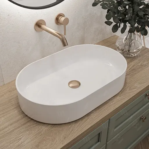 Умивальник VBI Verona 60 white накладний VBI-011301, Білий - фото 1