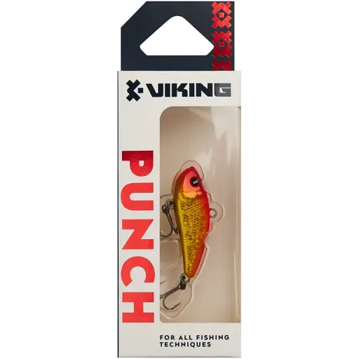 Воблер Viking Fishing Punch Vib 40mm 6g #25 Candle Flame - фото 2