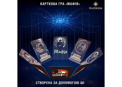 Настільна гра Praterium Мафія. Штучний інтелект (укр.) (ВР_МШІ) - фото 5