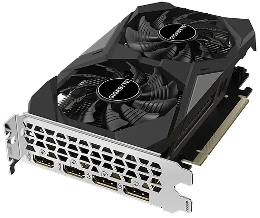 Відеокарта GeForce RTX 3050 Gigabyte WINDFORCE OC V2 6Gb GDDR6 96-bit 2xHDMI/2xDP 1477/14000 MHz (GV-N3050WF2OCV2-6GD) - фото 4