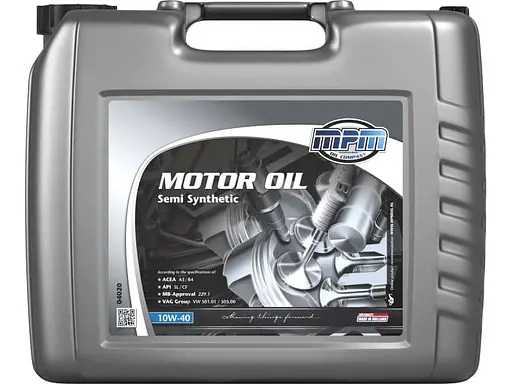 Моторна олива MPM Semi Synthetic 10W40 20л (04020)