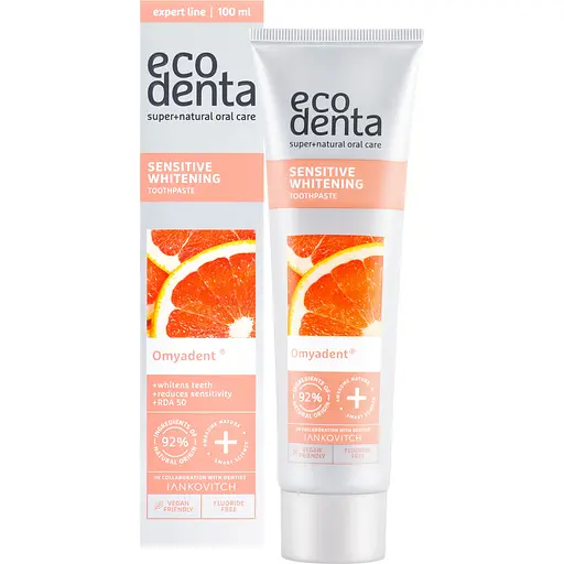 Зубная паста Ecodenta Expert Line Sensitive отбеливающая 100 мл - фото 1
