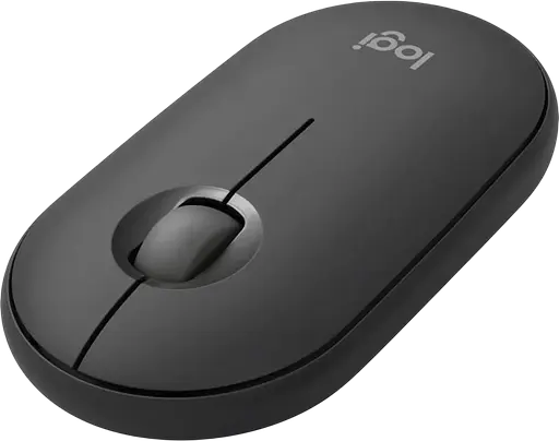 Мышь беспроводная Logitech Pebble Mouse 2 M350s Tonal Graphite (910-007015) - фото 1