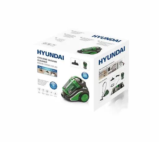 Пылесос Hyundai BSCM-700w.137.93 без мешка hepa H13 - фото 2