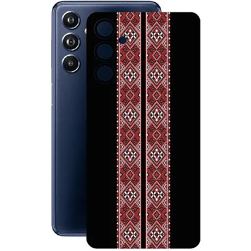 Захисна плівка StatusSKIN для Samsung Galaxy F54 E546 Корпус Вініл Вишиванка 3 - фото 1