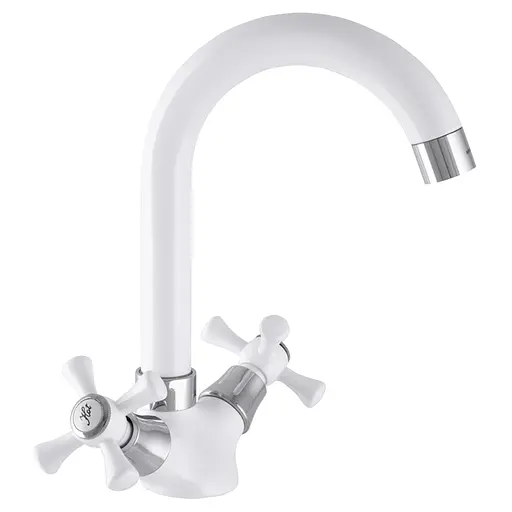 Змішувач для кухні Mixxus Omega 275 білий MI2767 - фото 1