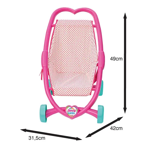 Коляска сердечко Dede Candy&Ken (1960) - фото 4