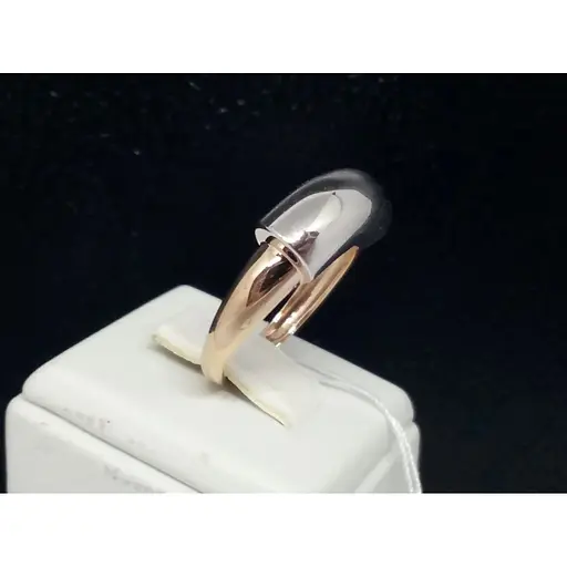 Золоте кільце Столична Ювелірна Фабрика. 140608 19,5 18,5 - фото 2