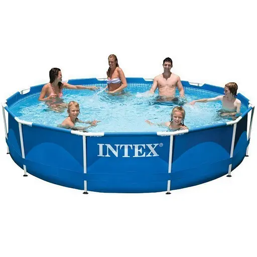 Каркасний басейн круглий Intex 28210, 366х76 см, 6503 л - фото 2