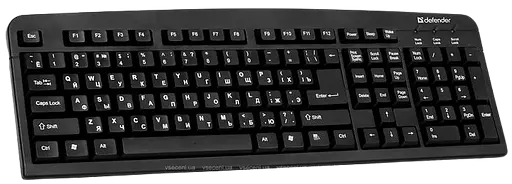 Клавіатура Defender Element HB-520 UKR Black (45529)