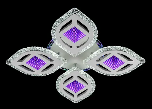 Люстра светодиодная VALESO V 3404-4C WH с пультом