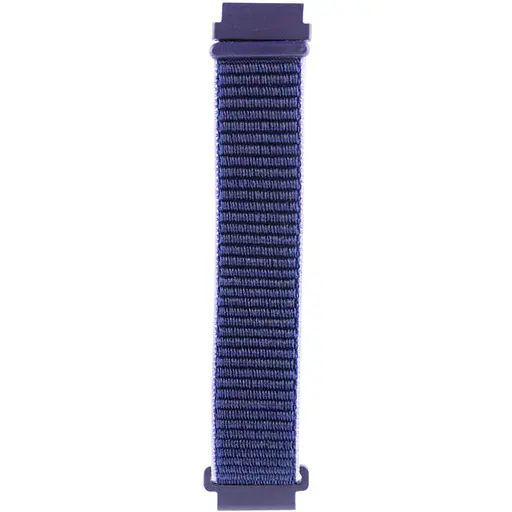 Ремешок Nylon для Smart Watch 20mm Темно-синий / Сиреневый - фото 3
