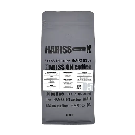 Кофе в зернах HARISS ON №5 Арабика-робуста 1кг  