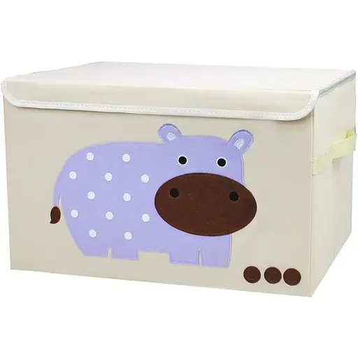 Короб складывающийся с крышкой Handy Home Бегемот 48x30x30 см (CH10)