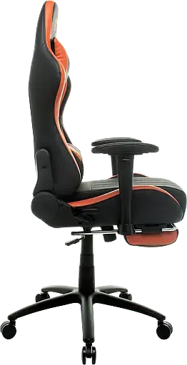 Геймерское кресло GT Racer черное с оранжевым (X-2534-F Black/Orange) - фото 4