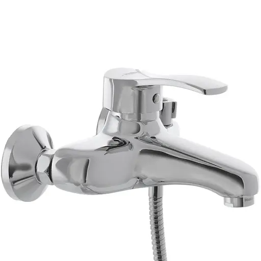 Змішувач для ванни Haiba Focus 009 HB0126 Хром - фото 1