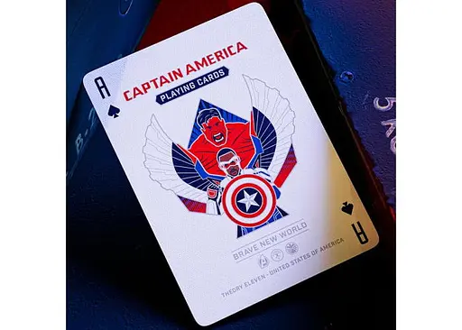 Карти гральні United States Playing Card Company Theory11 Captain America - фото 2