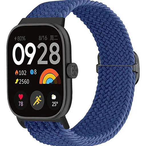 Ремінець ArmorStandart Braided Solo Loop для Xiaomi Mi Band 8 Pro/9 Pro / Redmi Watch 4/5 Blue [ARM73982] [145801] - фото 1