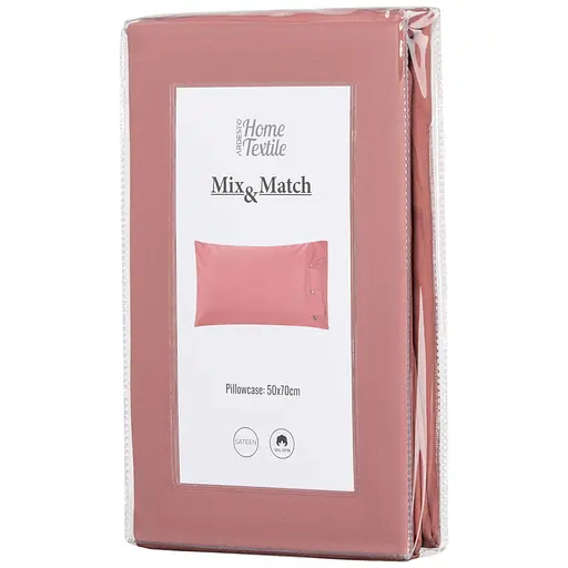 Наволочка Ardesto Mix&Match, 50х70см, 100% хлопок, сатин, медь (ART5070PCO) - фото 6