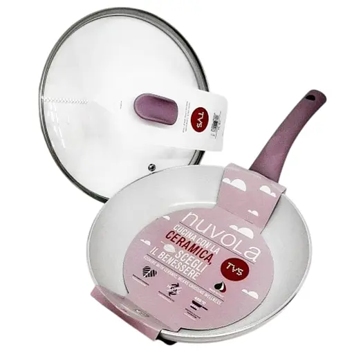Сковорода TVS Nuvola 20 см + кришка