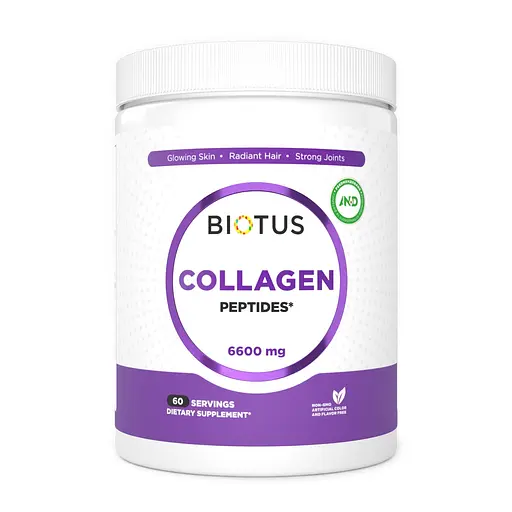 Коллагеновые пептиды Biotus тип 1 и 3 Collagen Peptides 396 г