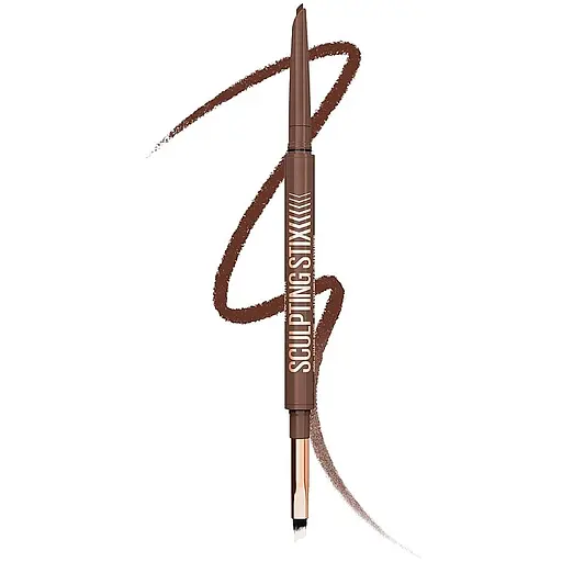 Автоматический карандаш 2-в-1 с кисточкой для век Maybelline New York Sculpting Stix 0.7 г - фото 1