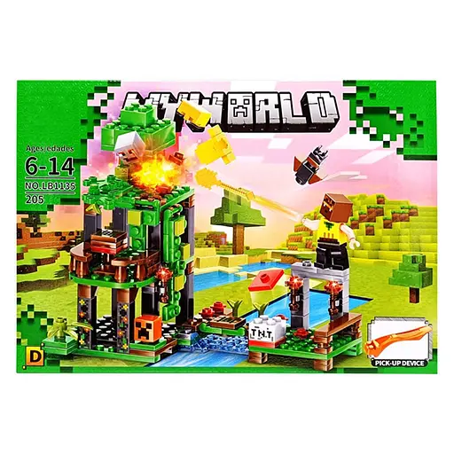 Конструктор детский My World Minecraft, 1155, (В ассортименте)