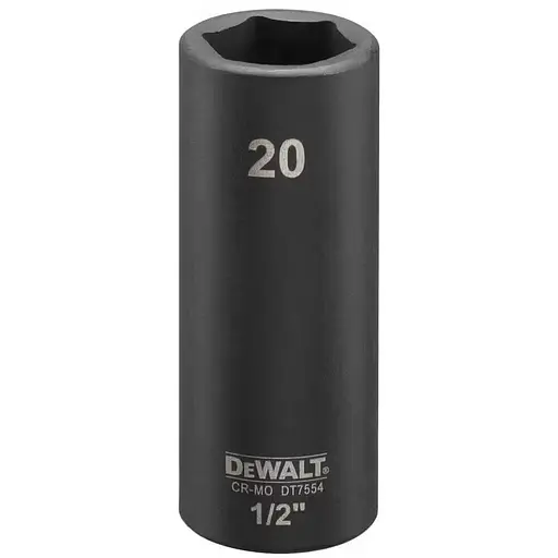 Головка торцевая DeWalt Impact 1/2" х 20 мм (DT7554)