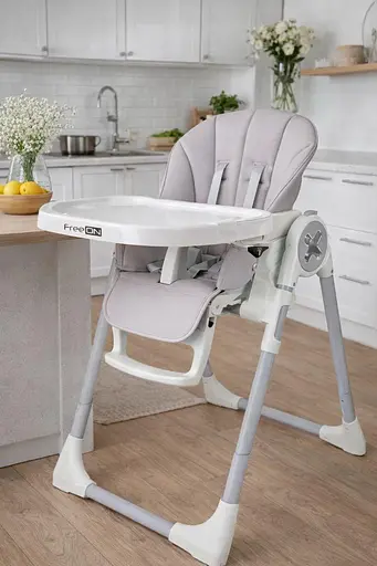 Стул для кормления ребенка FreeON VITO Grey - фото 4