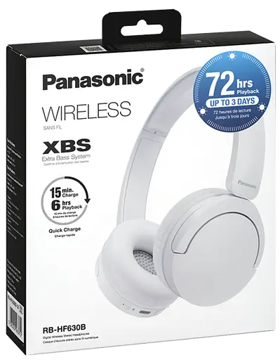 Гарнітура Panasonic RB-HF630BG-W - фото 9