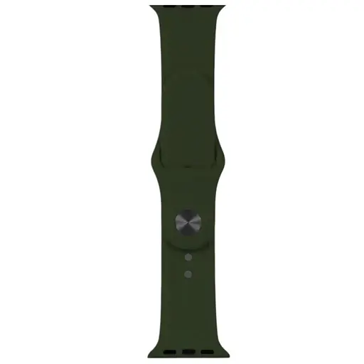 Ремешок Apple Watch Silicone 38/40/41 мм Dark Olive S - фото 1