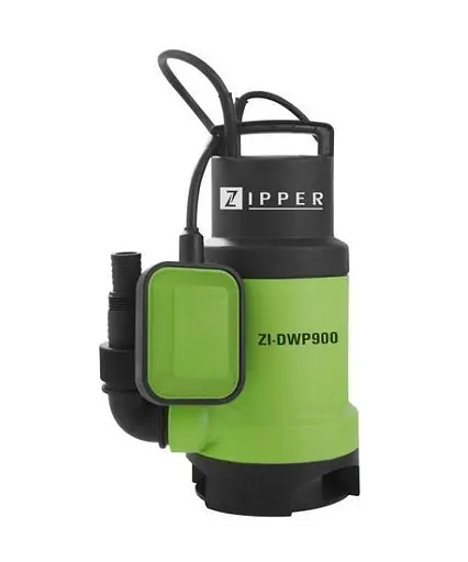 Дренажный насос для грязной воды Zipper ZI-DWP900 - фото 1