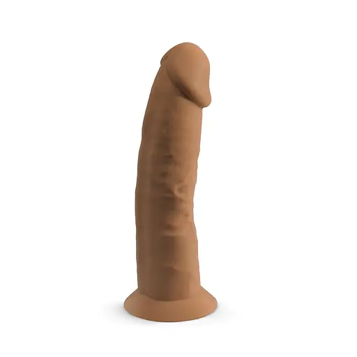 Фалоімітатор SilexD Silicone Dildo Model 2 Size 7.5" 19 см тілесний - фото 5
